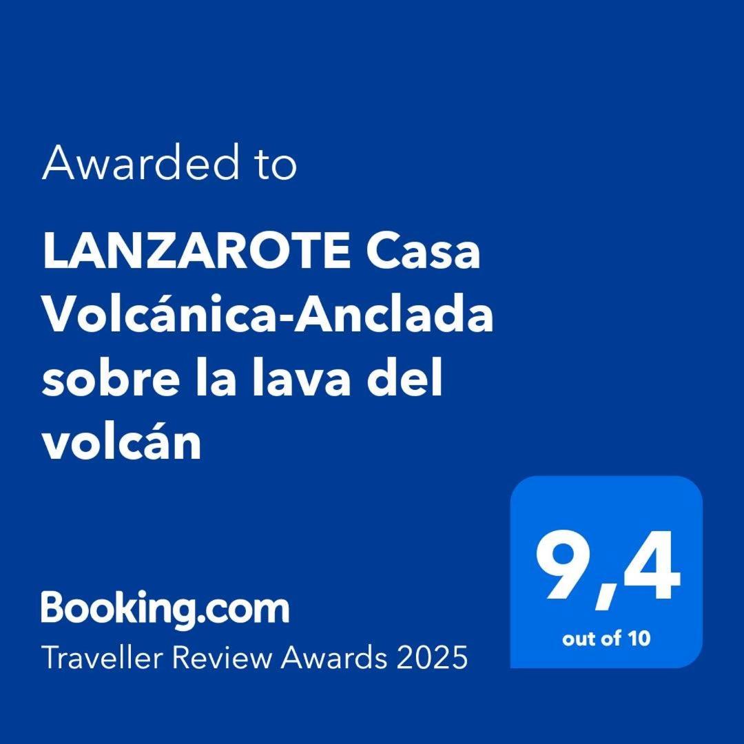 Lanzarote Casa Volcanica-Anclada Sobre La Lava Del Volcan Montana Blanca المظهر الخارجي الصورة
